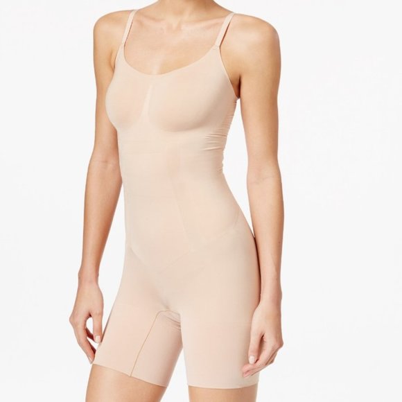 New Spanx Women's OnCore Mid-Thigh Bodysuit 1XL - Picture 1 of 8